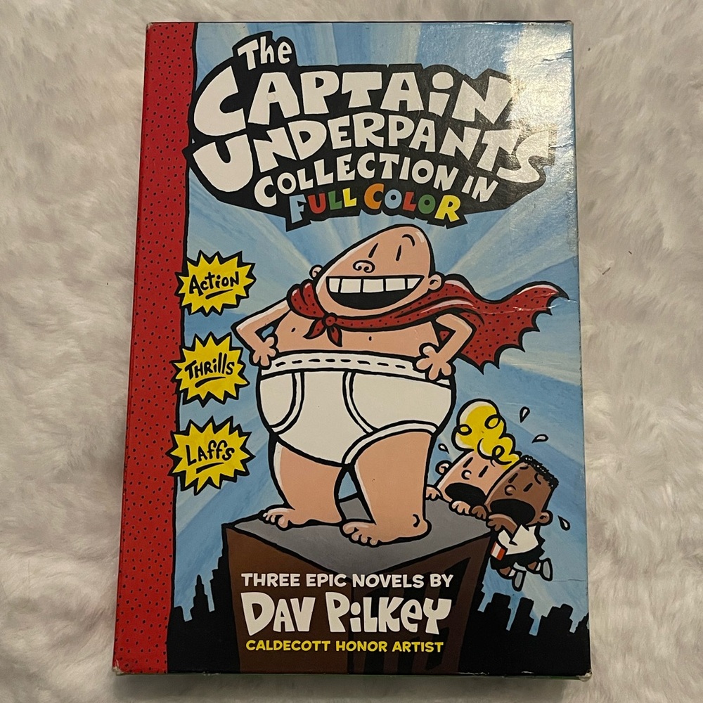 The Captain Underpants Collection - Three Novel Set